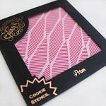Prism Cookie Stencil by Caking It Up 150