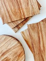 12 Inch Round Woodgrain 1/2" Drum Cake Board 150