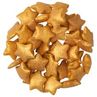 Gold Shimmer Stars Quins - 18.5 oz 200