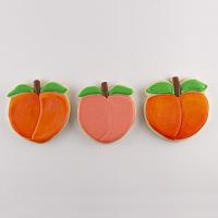 Peach Cookie Cutter - 3.25" 200