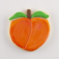 Peach Cookie Cutter - 3.25" 200