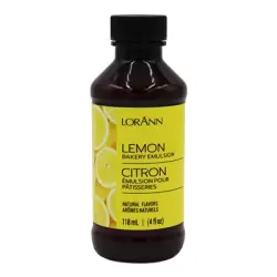 Lemon Bakery Emulsion - 4 oz by Lorann Oils