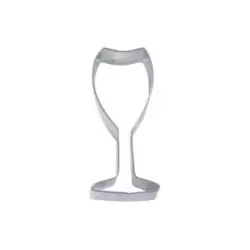 Wine Glass Cookie Cutter - 4"