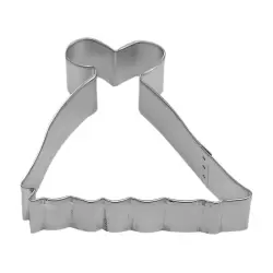Gown Cookie Cutter 4"