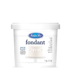 Satin Ice White Rolled Fondant - 1kg (2.2 lbs)