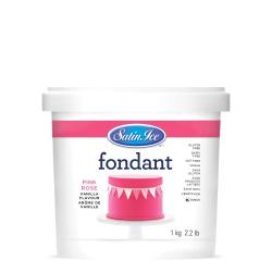 Satin Ice Pink Rolled Fondant - 1 kg (2.2 lbs)