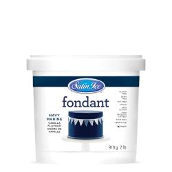 Satin Ice Navy Rolled Fondant  - 0.91kg (2 lbs)