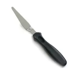 8" Spatula Tapered Black Handle