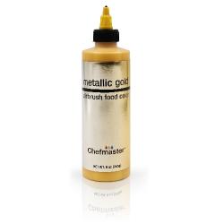Metallic Gold 9 oz Airbrush Color by Chefmaster