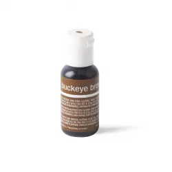 Buckeye Brown 0.7 oz Liqua-Gel Food Color by Chefmaster