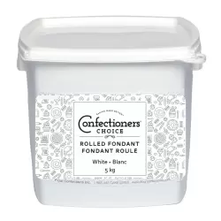 Confectioners Choice White Rolled Fondant. 5 kg