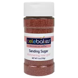 Sanding Sugar - Shimmer Rose Gold - 4 oz