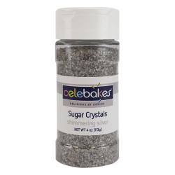 Sugar Crystal - Pearlized Silver 4 oz