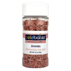 Jimmies - Shimmer Rose Gold 3 oz