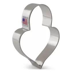 LilaLoa's Heart Padlock Cookie Cutter - 3 1/8"