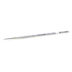 Silver/white Fine Detail Art Paint Brush Size 00