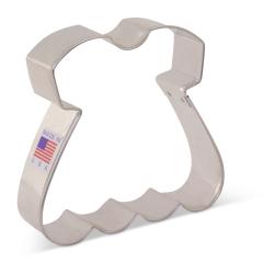 Tunde's Creations Baby Dress Cookie Cutter 3 1/4" x 3 1/2"