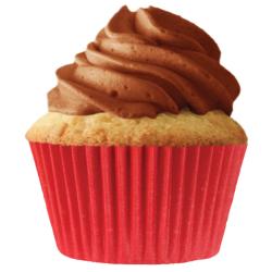Red Cupcake Liners - pkg of 256