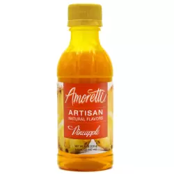 Pineapple Artisan Natural Flavor by Amoretti - 8 oz (226g)