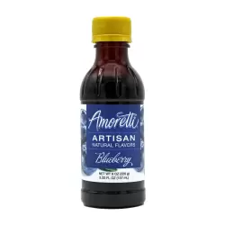 Blueberry Artisan Natural Flavor by Amoretti - 8 oz (226g)