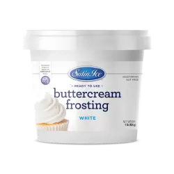 Ready to Use (RTU) Buttercream by Satin Ice - 1 lb (454g)