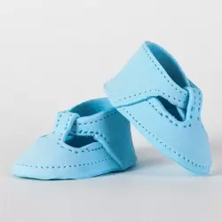 Baby Mary Jane Shoes - Baby Blue
