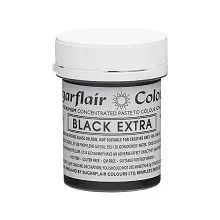 Black Extra Sugarflair Maximum Concentrated Paste Colour