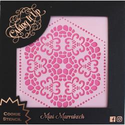 Mini Marrakech Cookie Stencil by Caking It Up