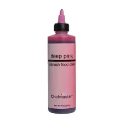 Deep Pink 9 oz Airbrush Color by Chefmaster
