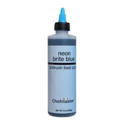 Neon Brite Blue 9 oz Airbrush Color by Chefmaster