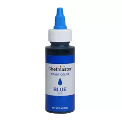 Blue 2 oz Liquid Candy Color by Chefmaster