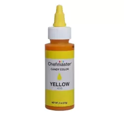 Yellow 2 oz Liquid Candy Color by Chefmaster