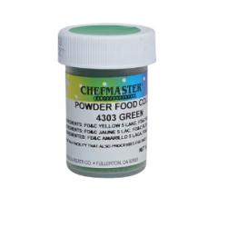 Green Powder Food Color - 3 Grams by Chefmaster