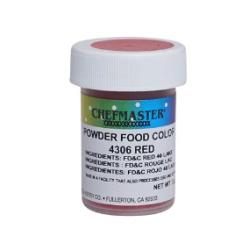 Red Powder Food Color - 3 Grams by Chefmaster