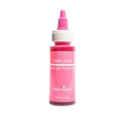 Rose Pink 2.3 oz Liqua-Gel Food Color by Chefmaster