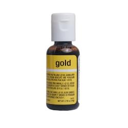 Gold 0.7 oz Liqua-Gel Food Color by Chefmaster