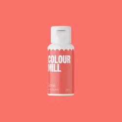 Coral Colour Mill Oil Based Colouring -20 mL