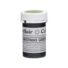 Christmas Green Sugarflair Tartranil Concentrated Paste Colour