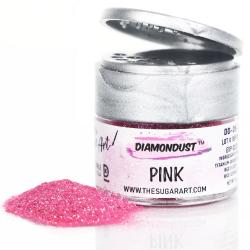 Pink Diamond Dust Edible Glitter - by The Sugar Art