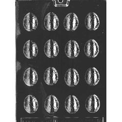 Small Decorated Eggs Chocolate Mold 1 1/2 X 1 x 1/2