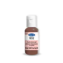 Peach Food Colour Gel 0.61 oz by Satin Ice