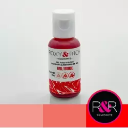 Red Coloring Gel 20ml - by Roxy & Rich