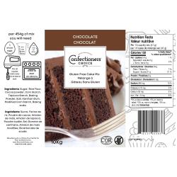 Gluten Free Chocolate Cake Mix - 10 kg