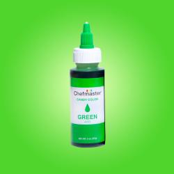 SHORT DATE Green 2 oz Liquid Candy Color by Chefmaster