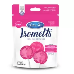 Satin Ice Pink Isomalt - Isomelts - 198g