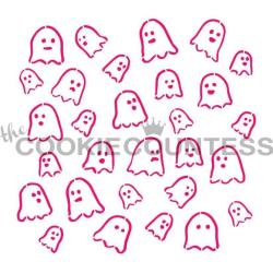 Little Ghosts Cookie Stencil - The Cookie Countess