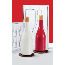 Champagne/Wine Bottle, Large Polycarbonate Chocolate Mold