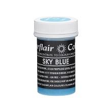 Sky Blue Sugarflair Spectral Concentrated Pastel Paste Colour