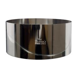 Round Stainless Steel Cake Ring - 8" x 3" by Fat Daddio's
