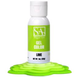 Lime Gel Color - 1 oz by The Sugar Art